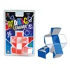 24 Parts DIY Plastic Educational Cobra Magic Ruler High Quality Classical Folding Puzzle Toys Magic Fidget Snake For Sale