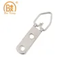 two holes metal hooks for photo frame or painting frame,metal hanger