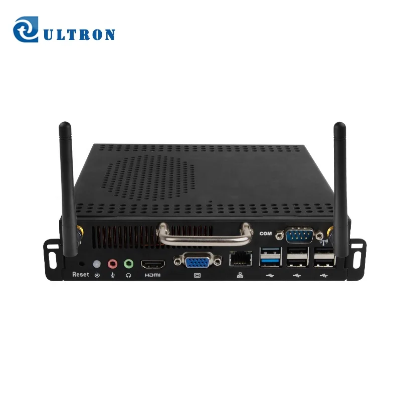 Ultron Intel Education Quad Core Cpu I3 I5 I7 Fanless Ops Mini Pc 4k