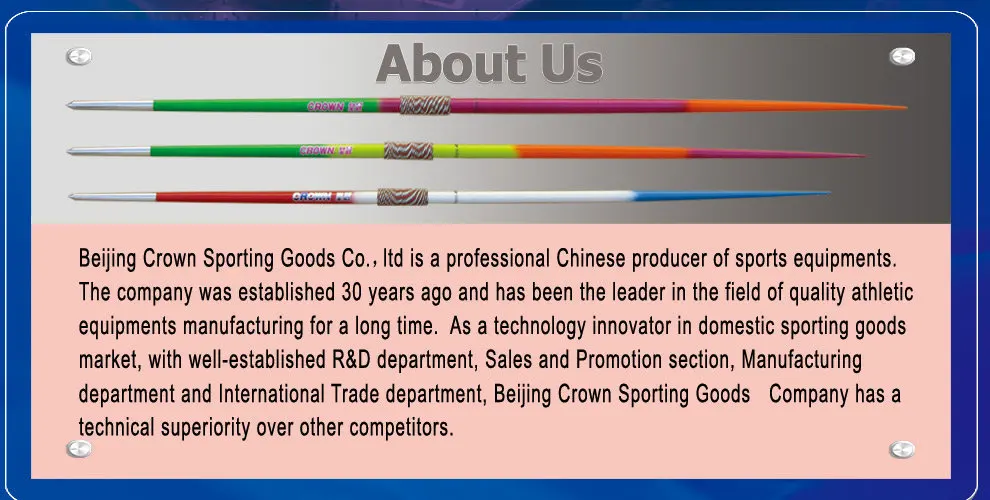 Beijing Crown Sporting Goods Co Ltd Javelins