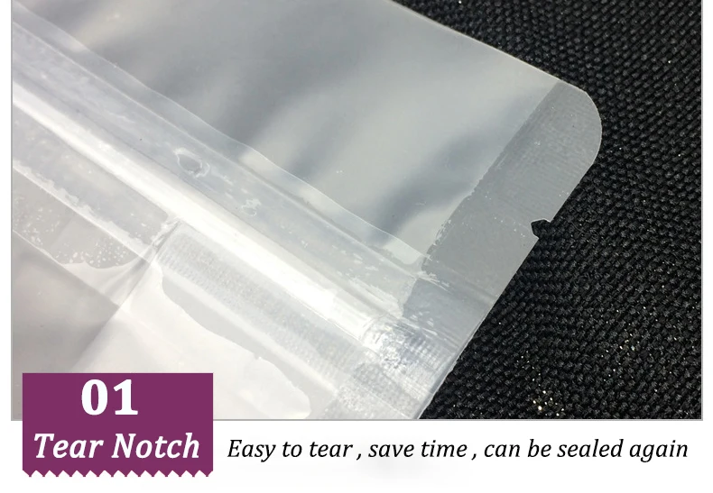 Sacs Zip Lock Stand-Up Transparents Givrés | Rechargeables, Alimentaires, Pour Stockage