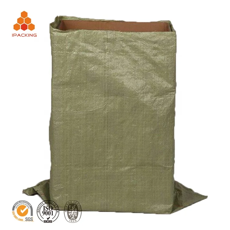 
50 kg recycled industrial african low cost sand rubbish cement pp bag woven for building rubbish 