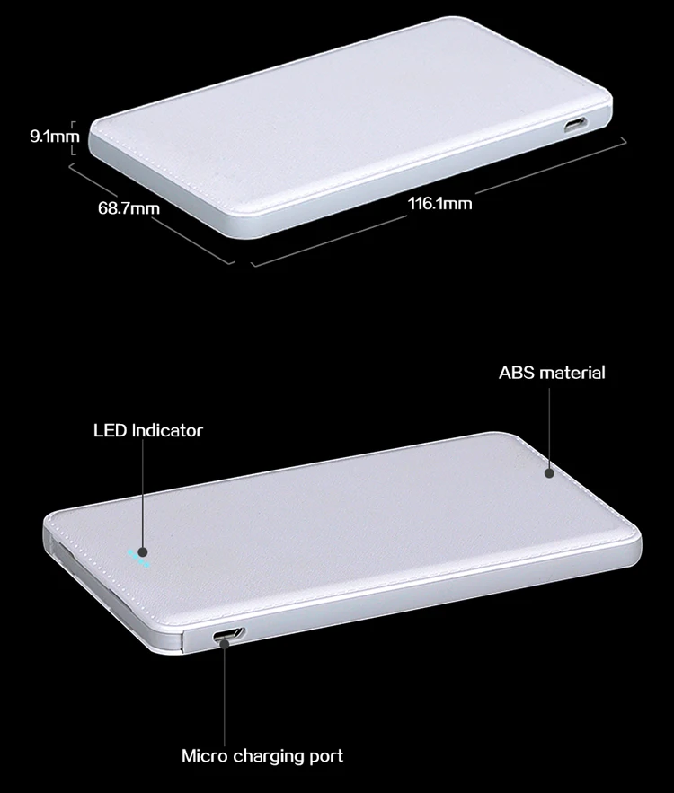 power bank packing box with window