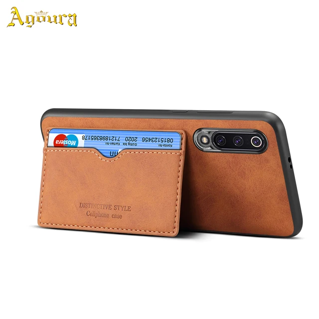 

Pu leather cover phone case with card holder for Xiaomi 9, Colorful