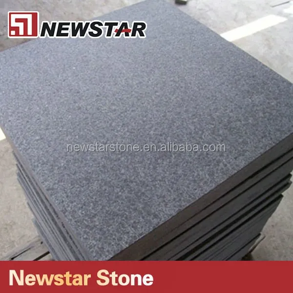 
China black paving stone basalt 