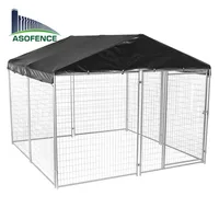 

China wholesale galvanized steel metal dog kennel cage