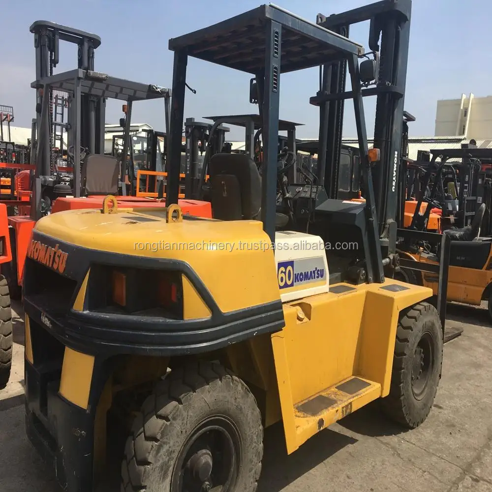 Used 6 Ton Komatsu Forklift Fd60 Japan Made Used Komatsu Tcm 3t 5t 6t