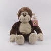 Quick Lead Time Super Soft Veloa Realistic Modeling Plush Animal Emoji Monkey Plush Toy