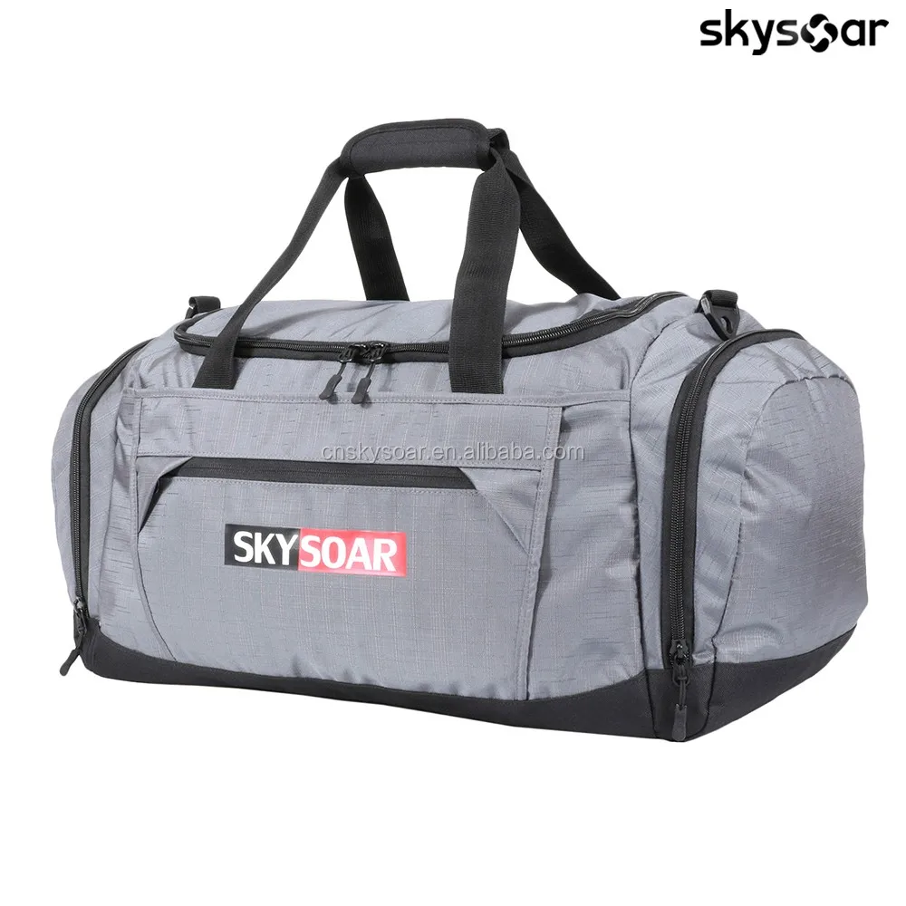 Custom Foldable Soccer Storage Crossbody Carrier Travel Duffel Bag With