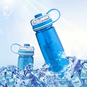 Image of 2019 innovative productster Bottle Carbon Filter Filtration Glass Bottle Filtered Water Bottle BPA Free