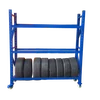 hot sell customized wheel display rack for hardware store tire stand