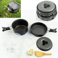 

BBQ Picnic Cookware Outdoor Portable Camping Cookware DS-200 Genuine Outdoor Picnic Cutlery BBQ Picnic Cookware