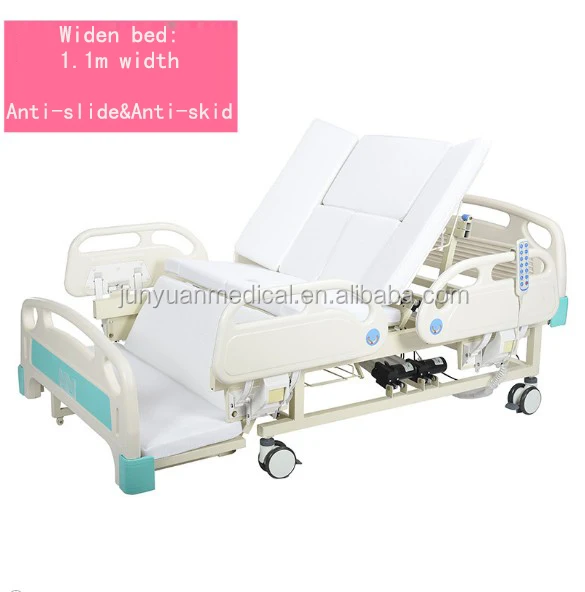 Electric Multi Functional Hospital Bed With Toilet Elderly Commode Bed