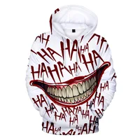 

haha joker 3D Print Sweatshirt Hoodies Men and women Hip Hop Funny Autumn Streetwear Hoodies Sweatshirt For Couples Clothes