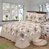 MH Finely Stitched Washable Cozy Line Patchwork 3 Pcs King Size Adult Comforter Set