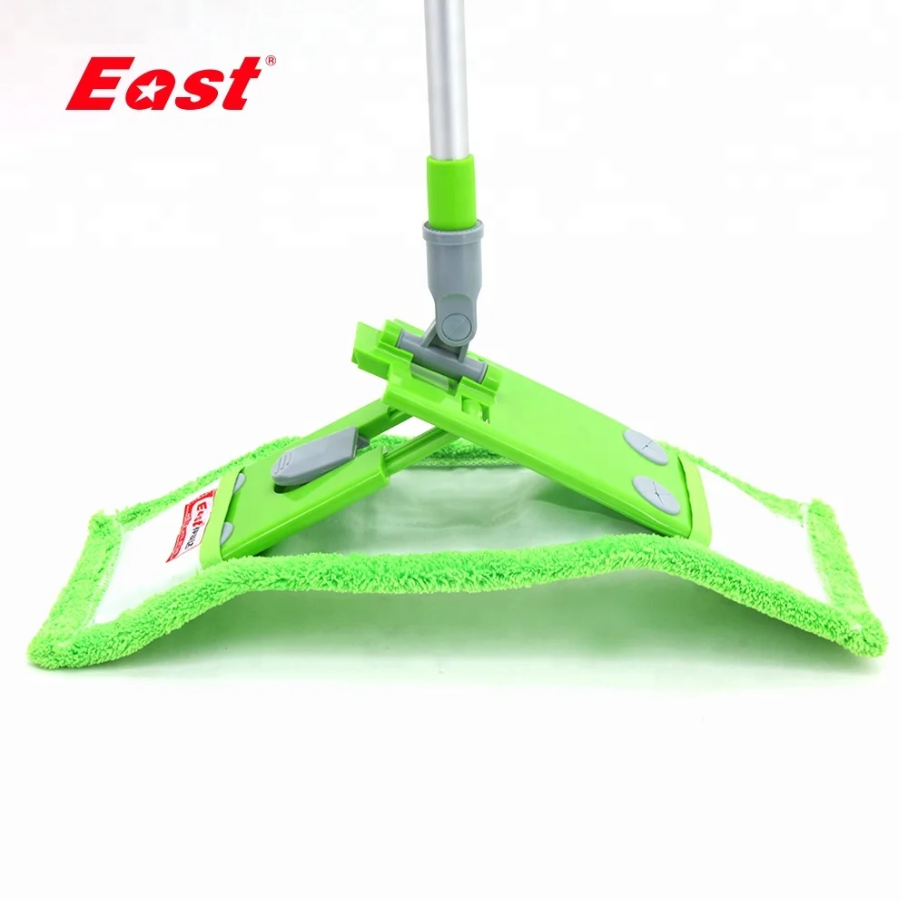 

2021 EAST Cleaning 360 Swivel Microfiber Flat Mop, Green