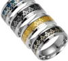 Hot selling multicolored Freemason stainless steel ring