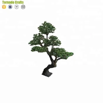 small decorative artificial trees