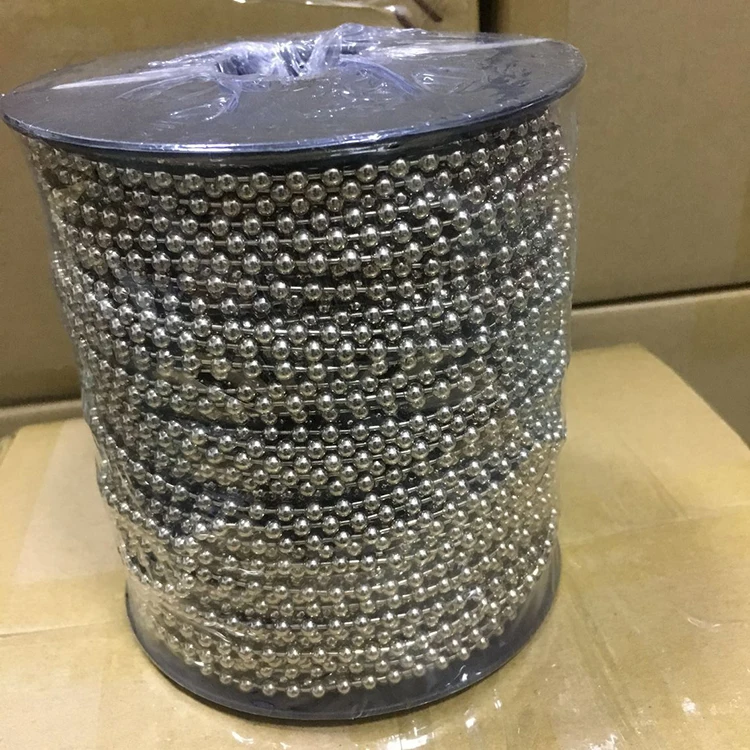 

High quality stainless steel loop roller blind ball chain, Customer's request