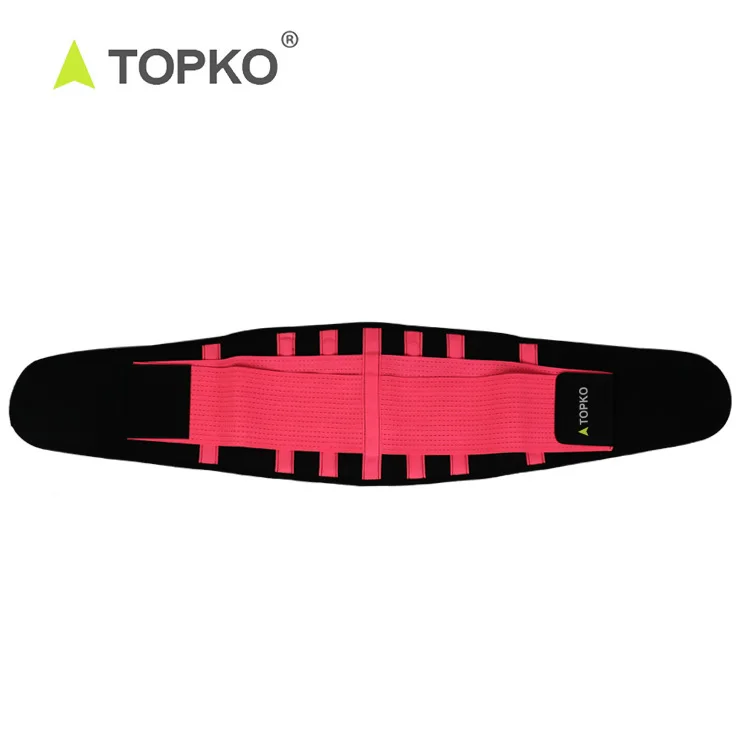 

TOPKO Yoga Fitness Back Support Adjustable Abdominal Elastic Waist Trimmer Belt