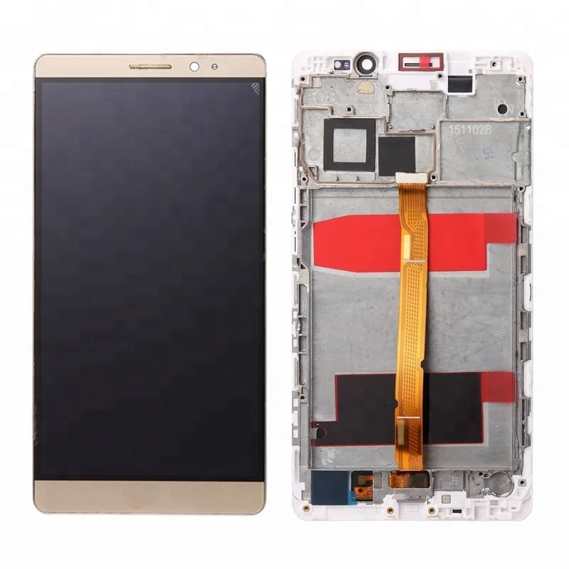 

For Huawei Mate 8 LCD Screen and Touch Digitizer Assembly With Frame Gold