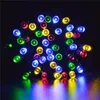 Firework 200 LED Solar Power String Copper Wire Fairy Lights Xmas Party Lamp