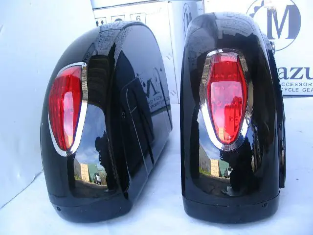 used motorcycle saddlebags