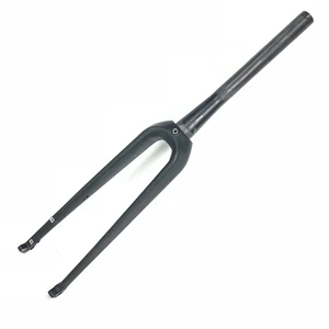Cross-country bike fork 700C  road Bike Front Carbon Fiber Fork Tapered Thru Axle 100*12mm Gravel Bicycle Fork FK089-F