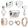 Kailefu Jewellery Charms Fits Original Pandora Charm Bracelet 100% 925 Sterling Silver Beads