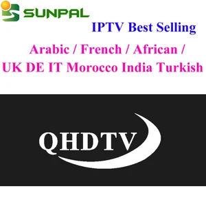 Stable IPTV Server QHDTV Subscription 1 Year Code Arabic French IPTV 12month Reseller Panel QHDTV Abonnement with Free Test