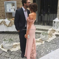 

2016 New Arrival Lace Embroidery Mesh Sleeveless fishtail Fashion Wedding Dress for Summer