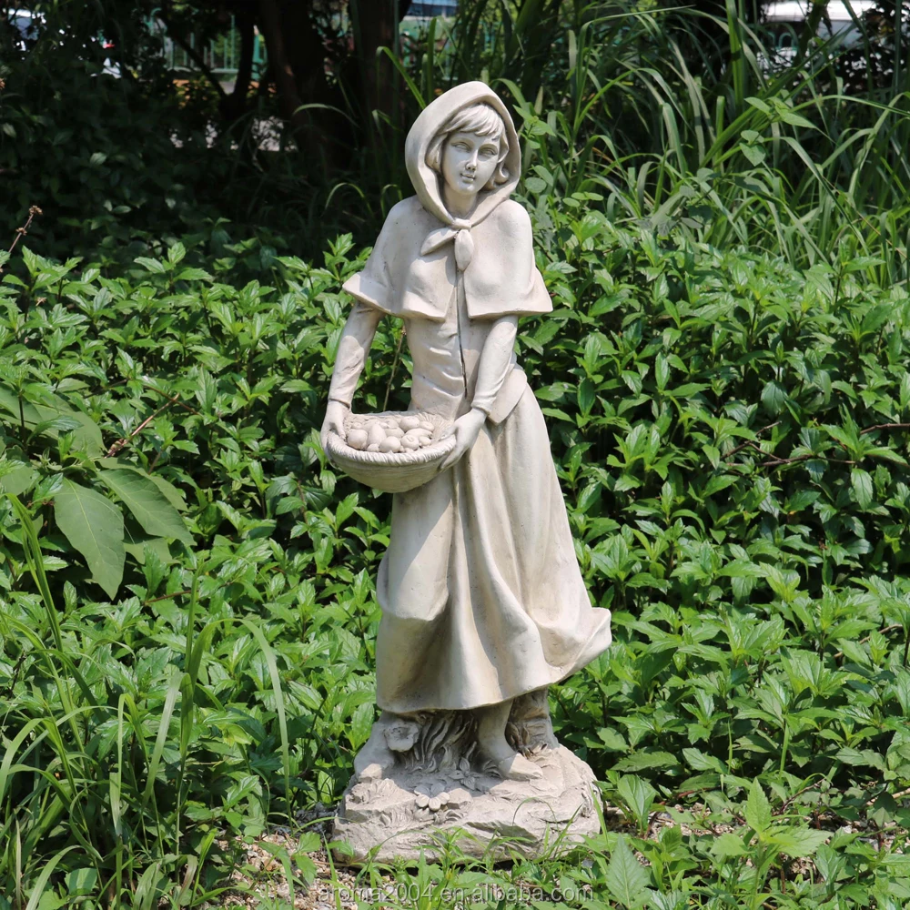 78cm H Western Garden Sculpture Concrete Lady Statue - Buy Lady Statue ...