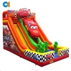 2016 car Inflatable kids slide ,cars inflatable dry slide, racing car inflatable slide for sale