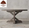 Home Furniture Round Table Solid Wooden Oak Table