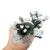 Metal Leather Working Saddle Making Tools Carving Leather Craft Stamps Leather craft Stamping Solid Metal Printinting tool