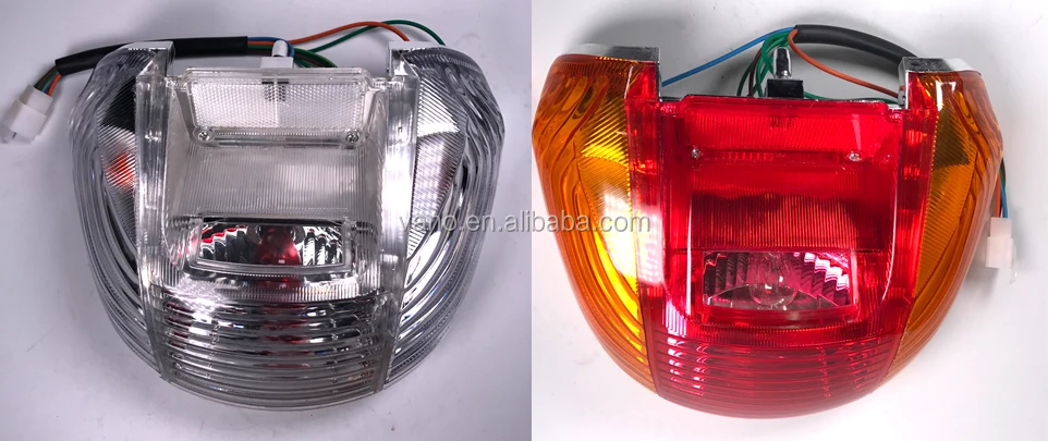 clear red OEM SMASH110 motorcycle tail light