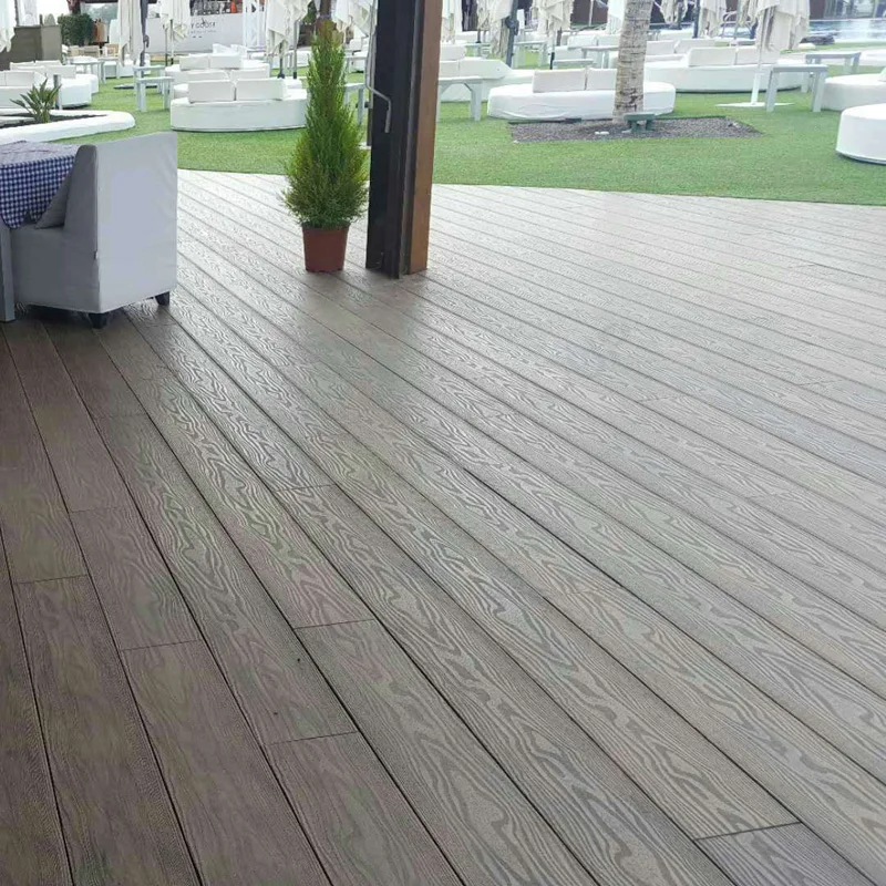 W55 Fireproof Engineered Wpc Decking Lumber Boards Prices Outside
