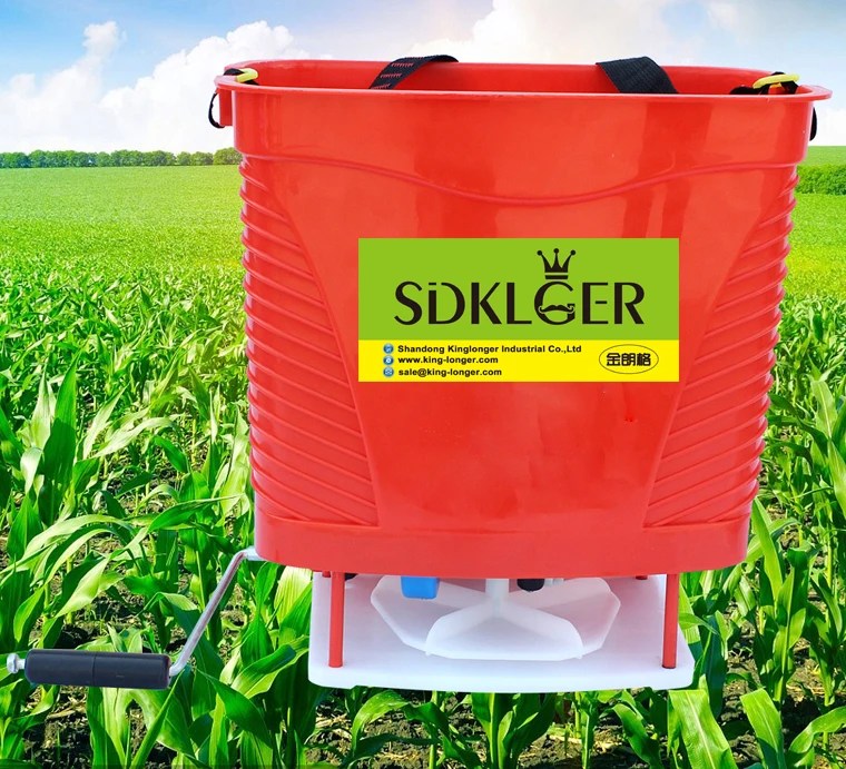 Agriculture Plastic Manual Hand Fertilizer Spreader Lawn Seed Spreader