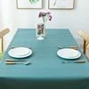 Fancy Elegant Navy Wedding Rectangle Light Teal Blue Checker Plastic Tablecloth