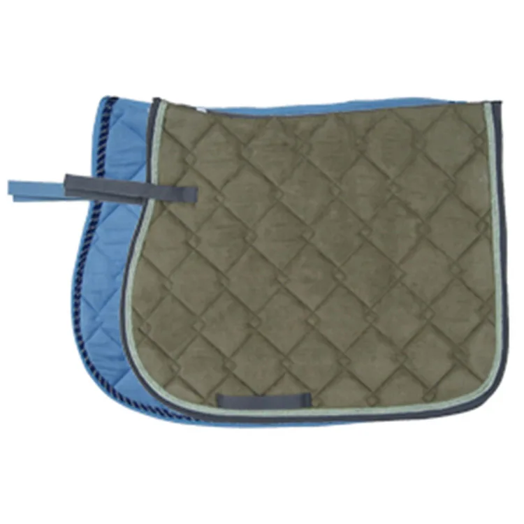 
Polycotton square quilted Dressage All Purpose Saddle Pad 