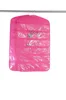 pink plastic hanging pocket jewellery accessory storage organizer bag