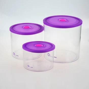 Purple Kitchen Canister Set With Lid - Buy Cylinder Container,Unique Canister Sets,Purple ...