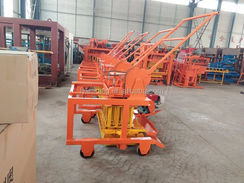 Concrete Cement Hollow Diesel Engine Block Machine For Sale In Miami