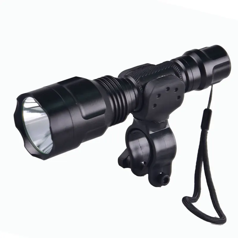 Aluminum Alloy 1000 Lumens 3 Modes C8 XPE Flashlight For Camping