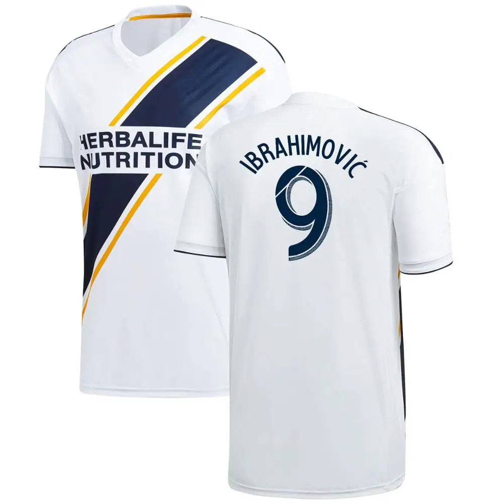 Ibrahimovic la soccer jersey 2018 football shirt thailand