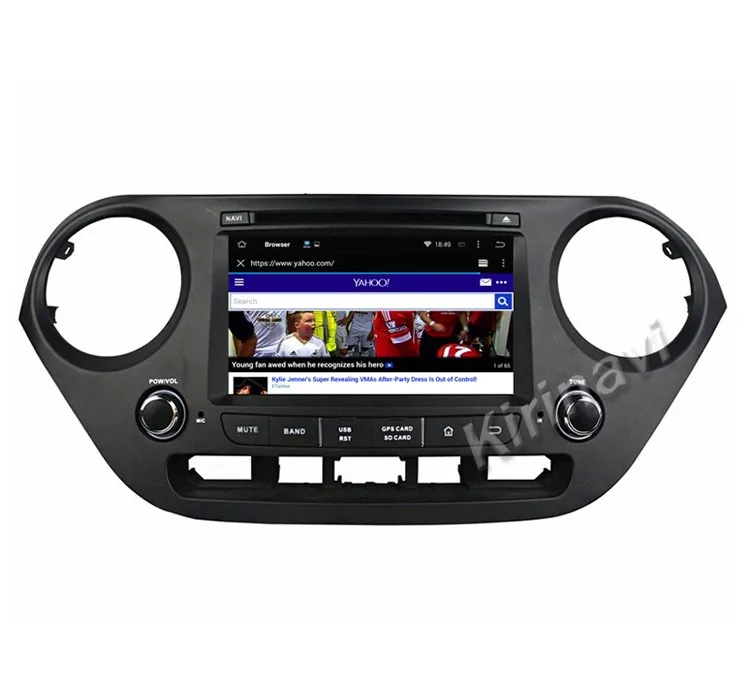 Kirinavi Android 5.1 Car Stereo Multimedia For Hyundai I10 2013 2016