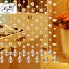 glass beads crystal wedding decoration plastic bead door curtain