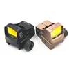 LUGER Hunting Red and Green Dot Reflex Sight Scope for AR15, AK47, M4 - Highly Accurate Geun Optics