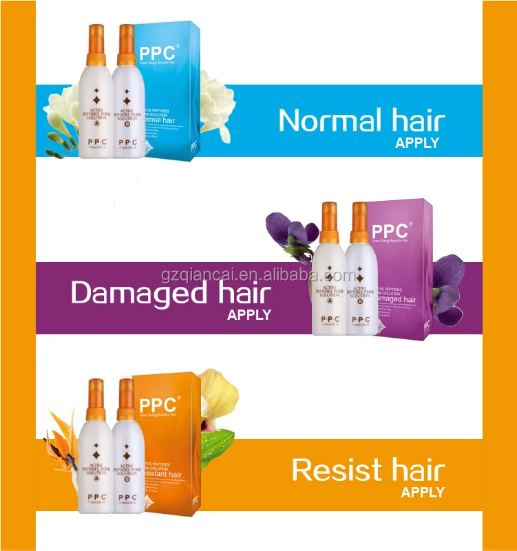 Organic Color Wave Hair Perm Cream Curly Hair Perm And Acids Ionic Root