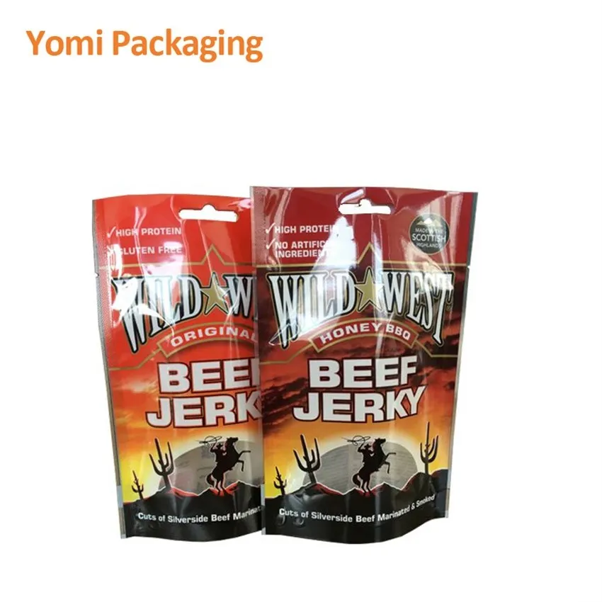 Food Doypack Pouch Bags For Spice,Meat,Beef Jerky Buy